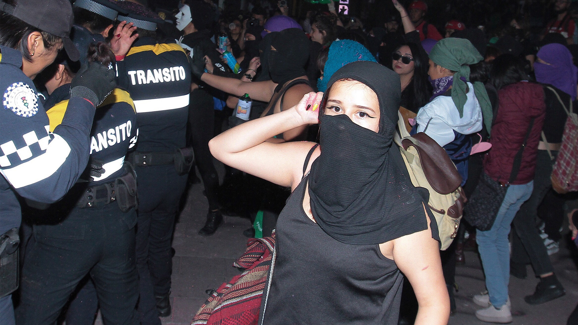 Comunicado del gobierno capitalino por violenta manifestación feminista