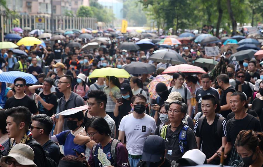 Manifestaciones en Hong Kong por décimo fin de semana consecutivo - manifestaciones-hong-kong-1
