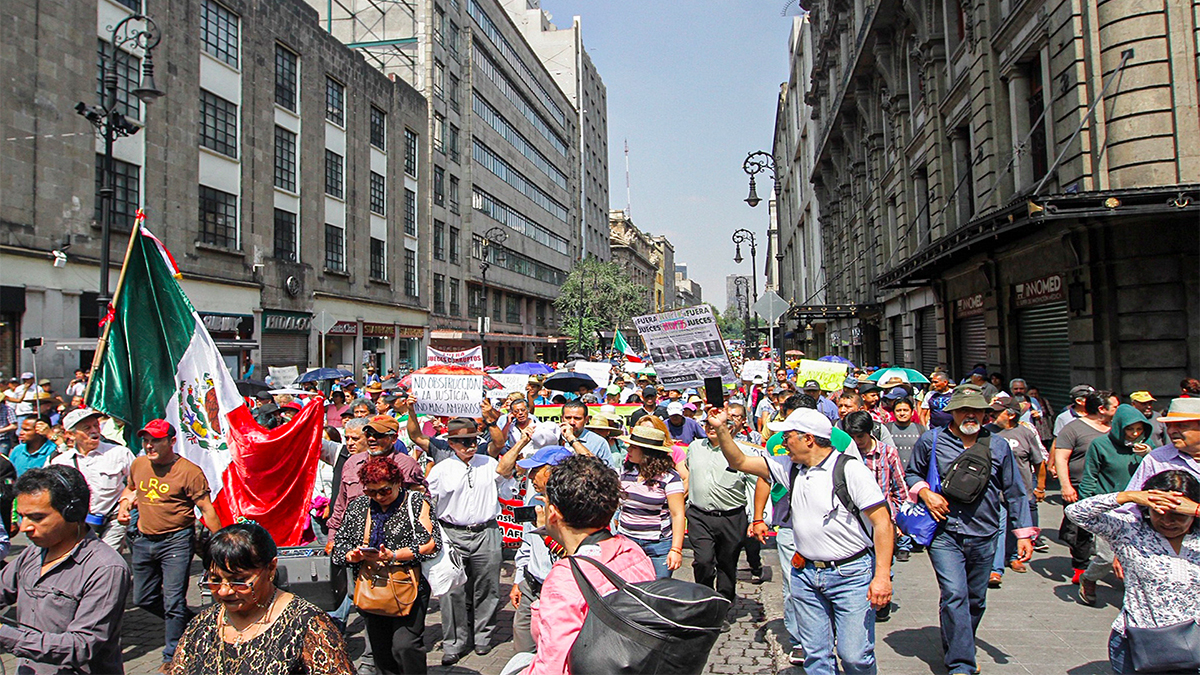 Prevén ocho movilizaciones este martes en la Ciudad de México