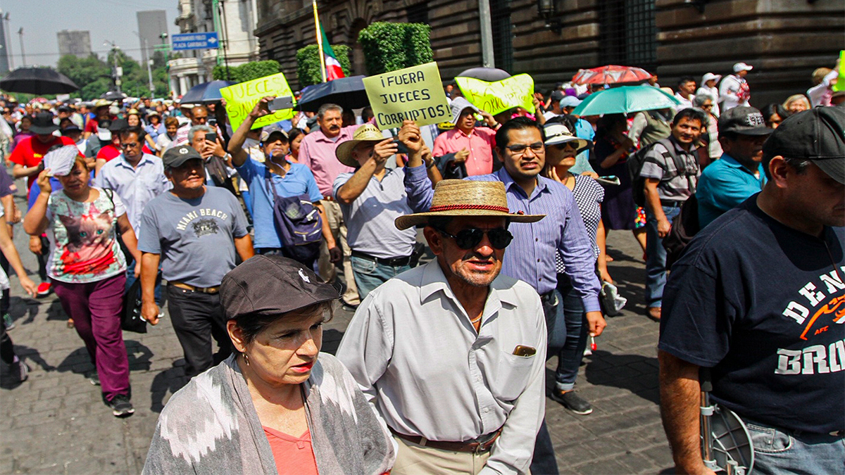 Las movilizaciones de este miércoles en Ciudad de México