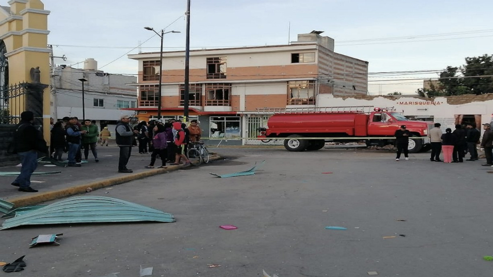 Explosión en restaurante de Puebla deja tres heridos