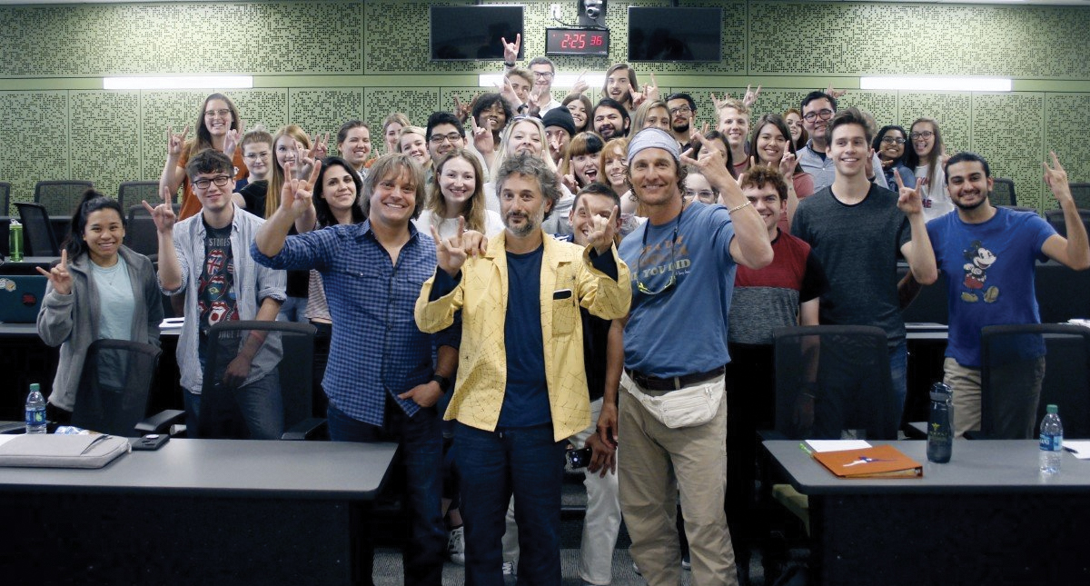 Matthew McConaughey será profesor en la Universidad de Texas