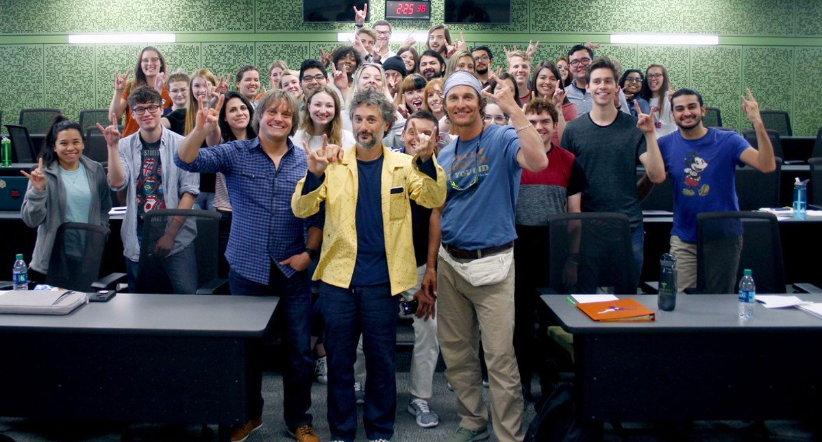 Matthew McConaughey será profesor de la Universidad de Texas