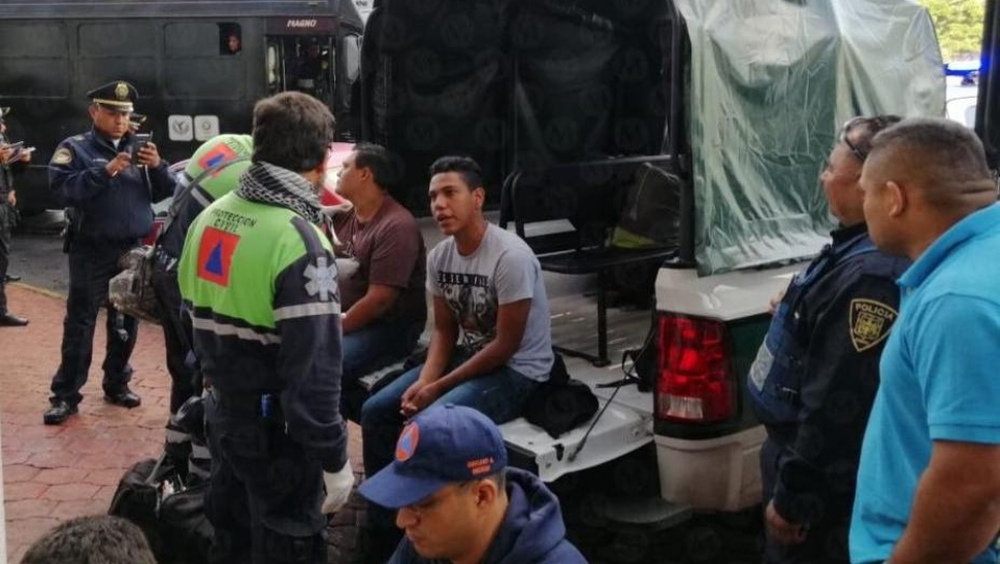 Rescatan a 19 migrantes en hotel de la Ciudad de México