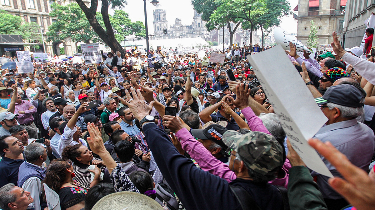 Las movilizaciones de este martes en Ciudad de México