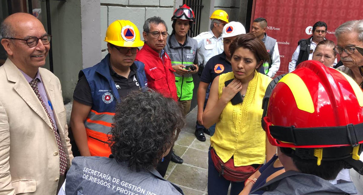 Se desploma anexo de bodega del Museo de la Estampa