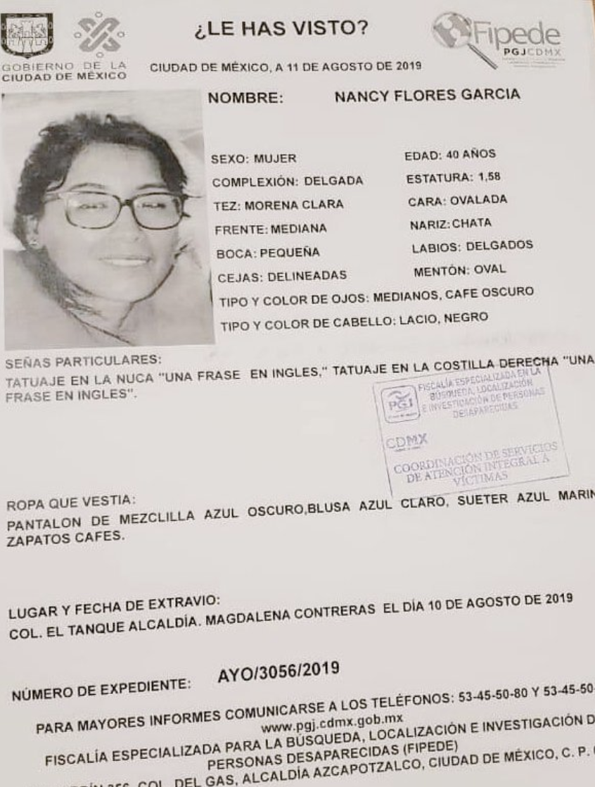 CNDH condena asesinato de su trabajadora Nancy Flores García - nancy-flores-cndh-2