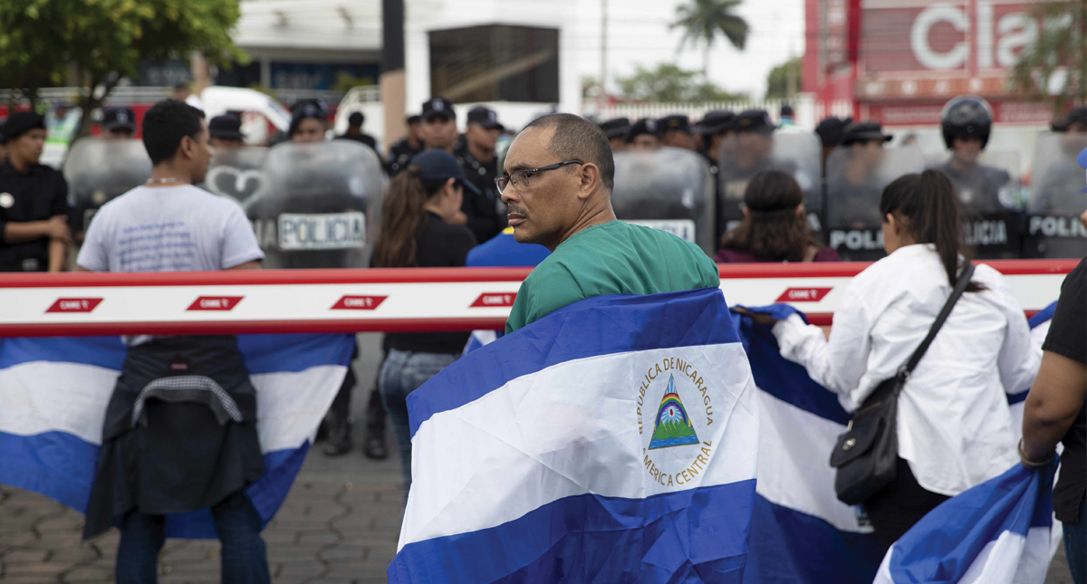 Opositores en Nicaragua piden a OEA crear comisión para solucionar crisis