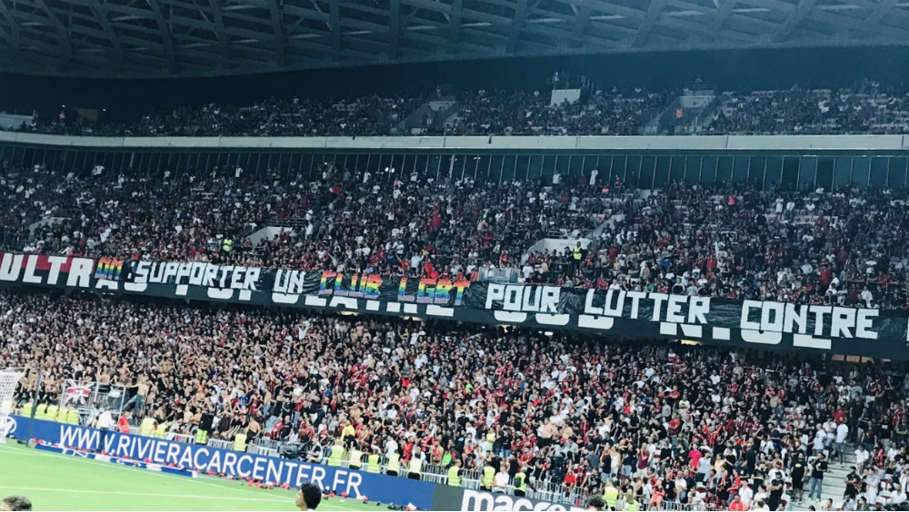 Duelo Niza-Marsella interrumpido por cánticos homófobos