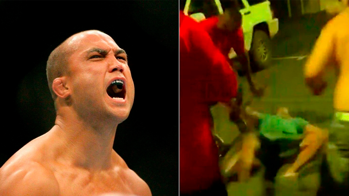 Noquean a excampeón de UFC durante pelea callejera