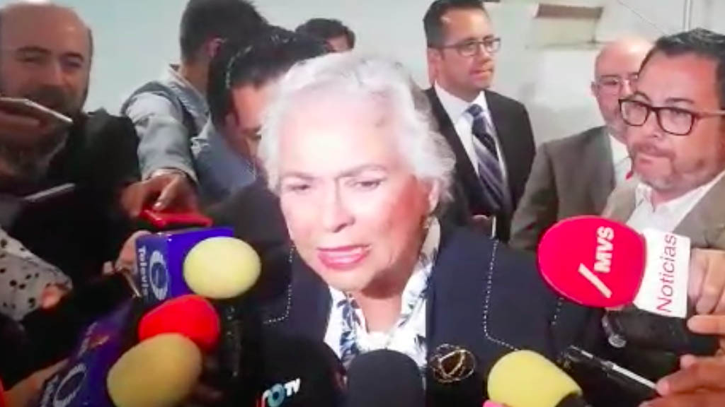 Sánchez Cordero reitera que está firme en el cargo porque tiene la confianza del presidente AMLO
