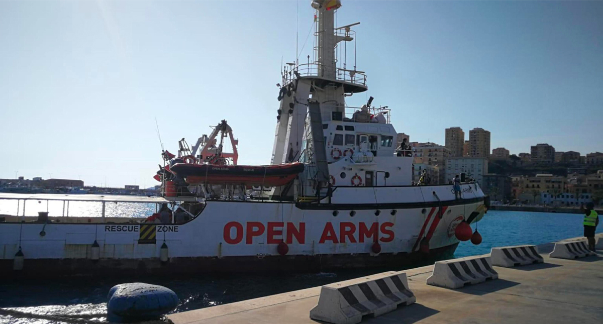 Open Arms subsanará anomalías para poder movilizar embarcación de Italia