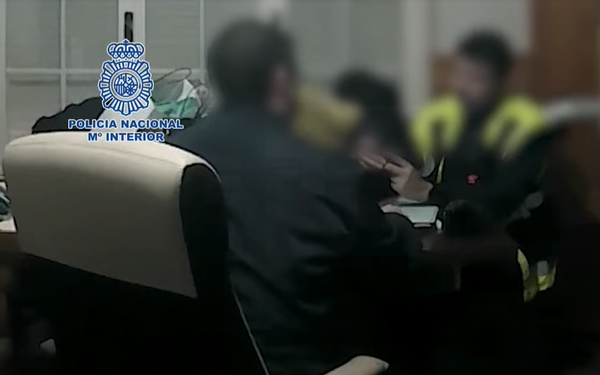 Operación policial contra la pornografía infantil