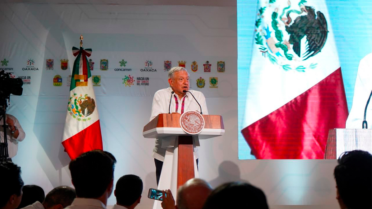 Pacto Oaxaca es necesario para el desarrollo del país: AMLO