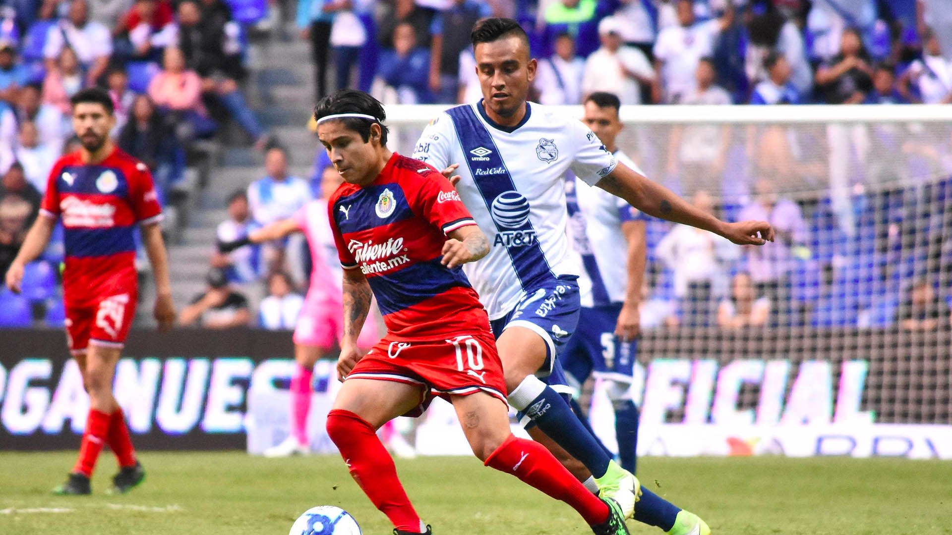 Puebla rescata el empate con Chivas en arranque de fecha tres - puebla-chivas-partido-liga-mx-2