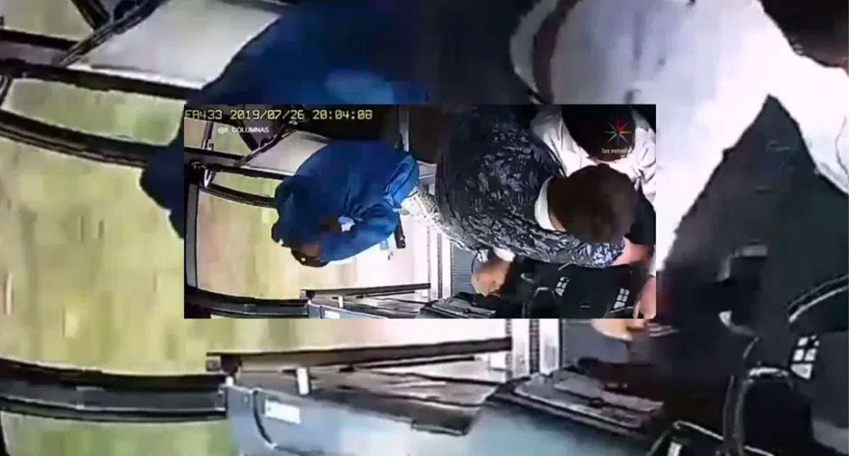 #Video Se roban hasta el estéreo durante asalto a camión de pasajeros