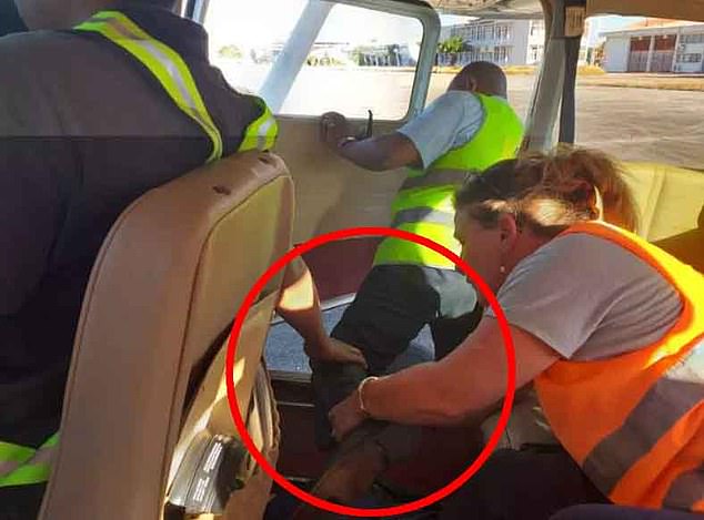 Joven de 19 años se lanza al vacío desde avión pequeño - recreacion-del-salto-de-alana-del-avion-pequeno