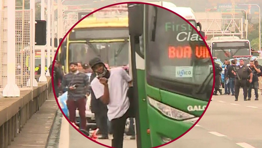 Policía de Brasil abate a hombre que tomó rehenes en autobús