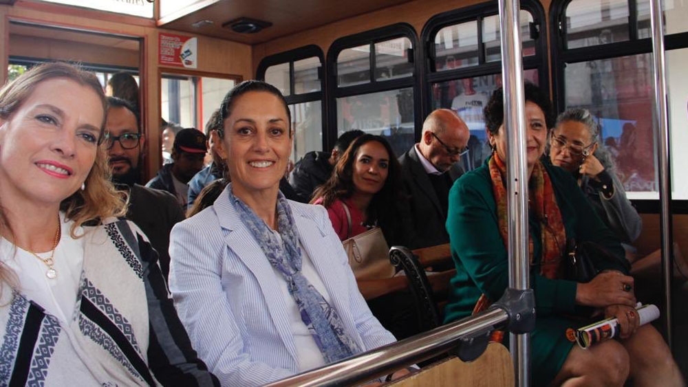 Hay extorsión a transporte público en la Ciudad de México: Sheinbaum