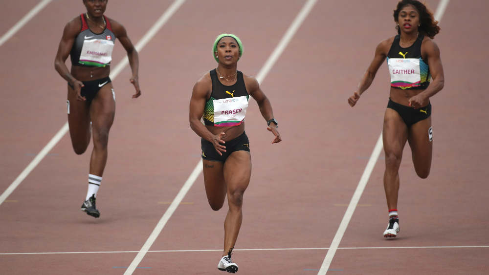 Fraser-Pryce bate en los 200 metros un récord panamericano de 40 años