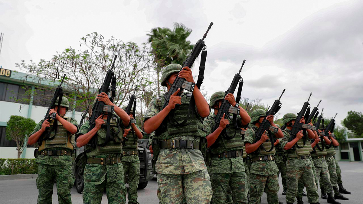 Soldados abaten a cinco delincuentes y aseguran vehículo en Reynosa