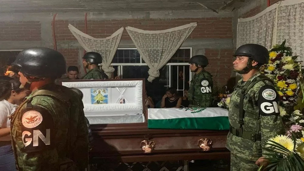 SSPC niega abandono a familia de teniente de Guardia Nacional abatido