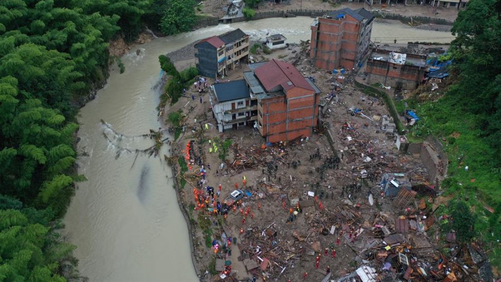 Al menos 18 muertos y 14 desaparecidos por tifón en China