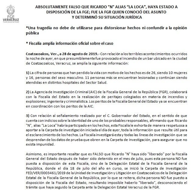Vamos a detener a agresores de Coatzacoalcos, a pesar del fiscal: gobernador de Veracruz - whatsapp-image-2019-08-28-at-22239-pm