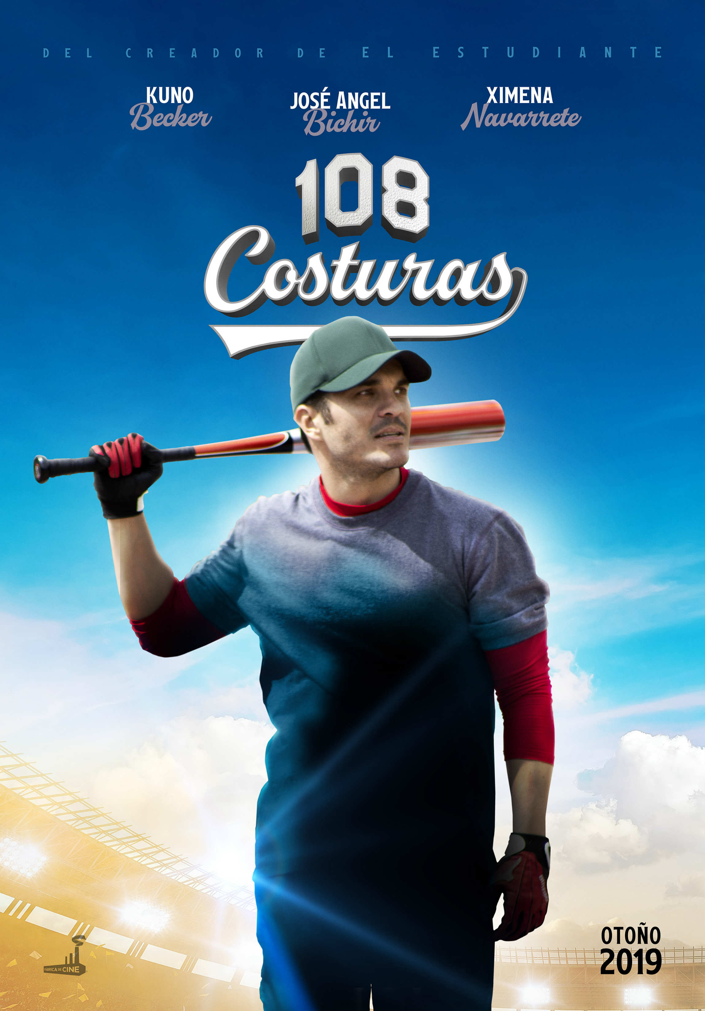 El beisbol protagoniza ‘108 Costuras’, la nueva película de Kuno Becker - 108-costuras-poster-1-1