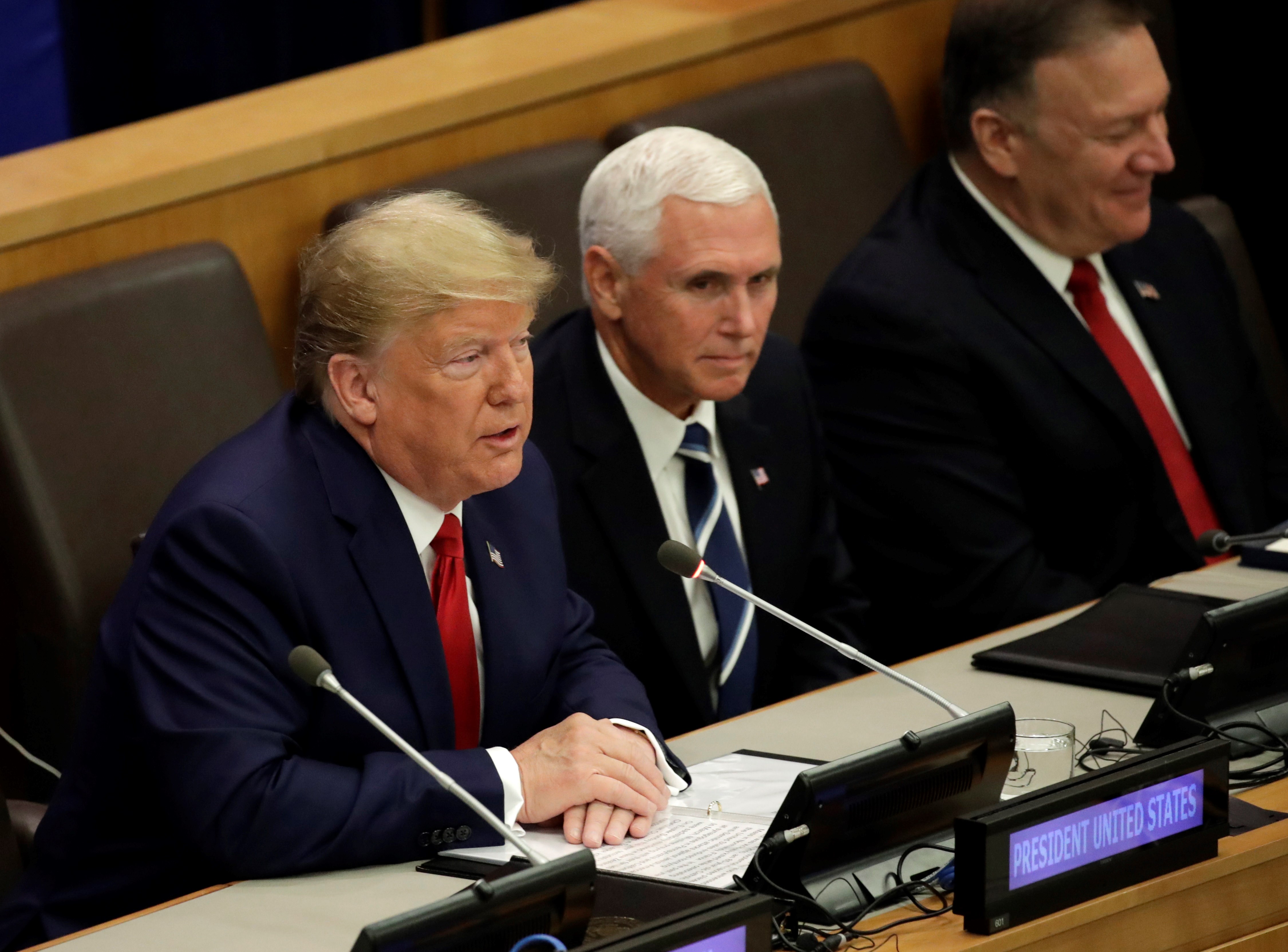 Sorpresiva llegada de Trump a la cumbre del clima de la ONU - 65445371927d0a3fad45cd8f187507ffc9535c21