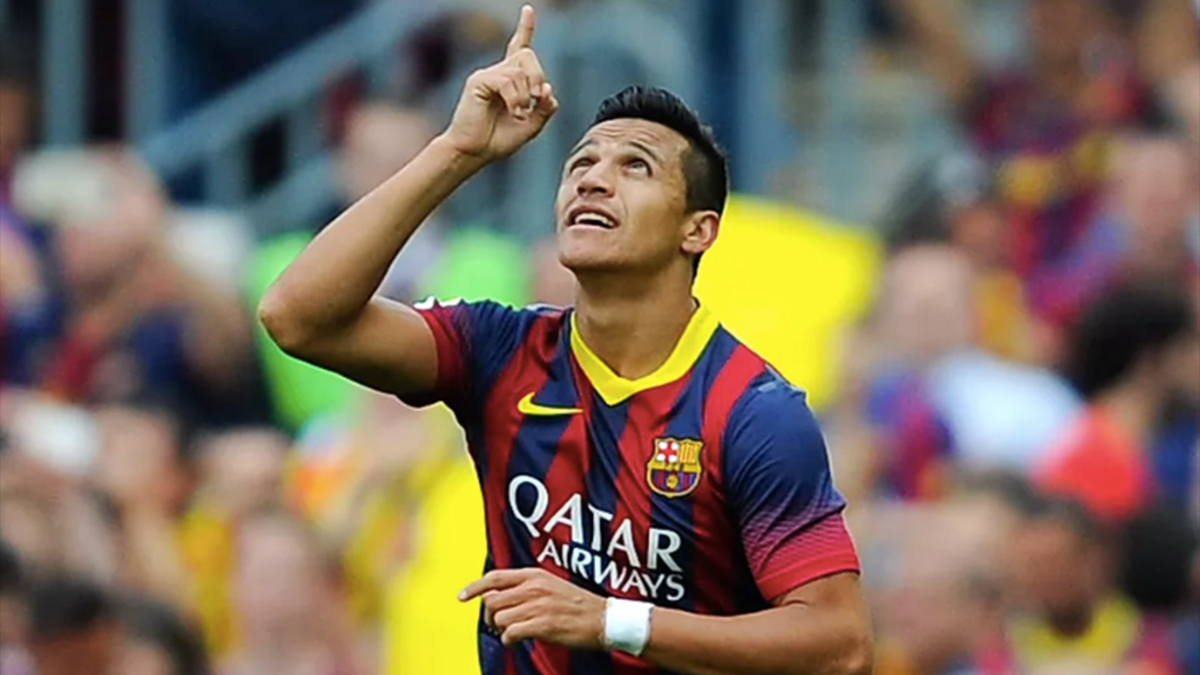Jugar en el Barcelona fue fantástico: Alexis Sánchez