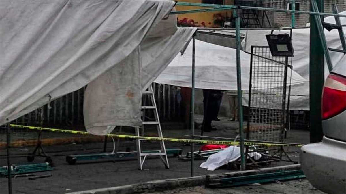 Asesinan a comerciante en Tianguis del Salado, en Iztapalapa