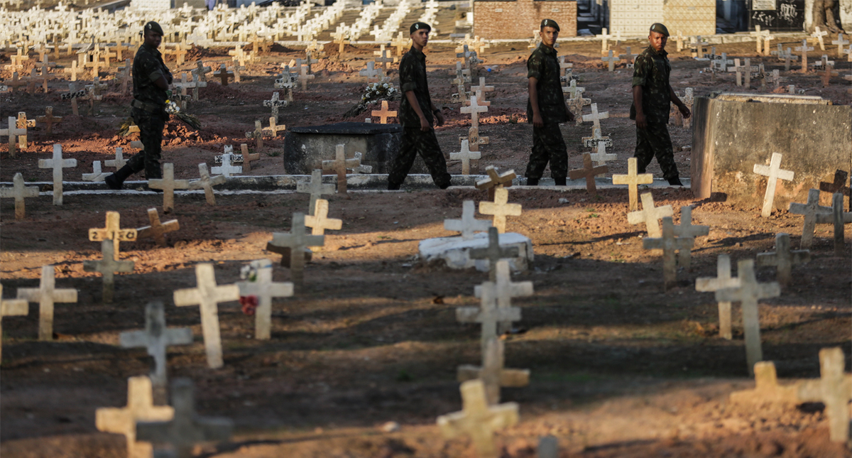 Asesinatos en Brasil bajan 10.4% en un año (2017-2018)