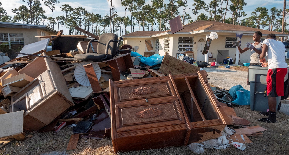 Difunden nombres de más de 300 desaparecidos en Abaco, Bahamas