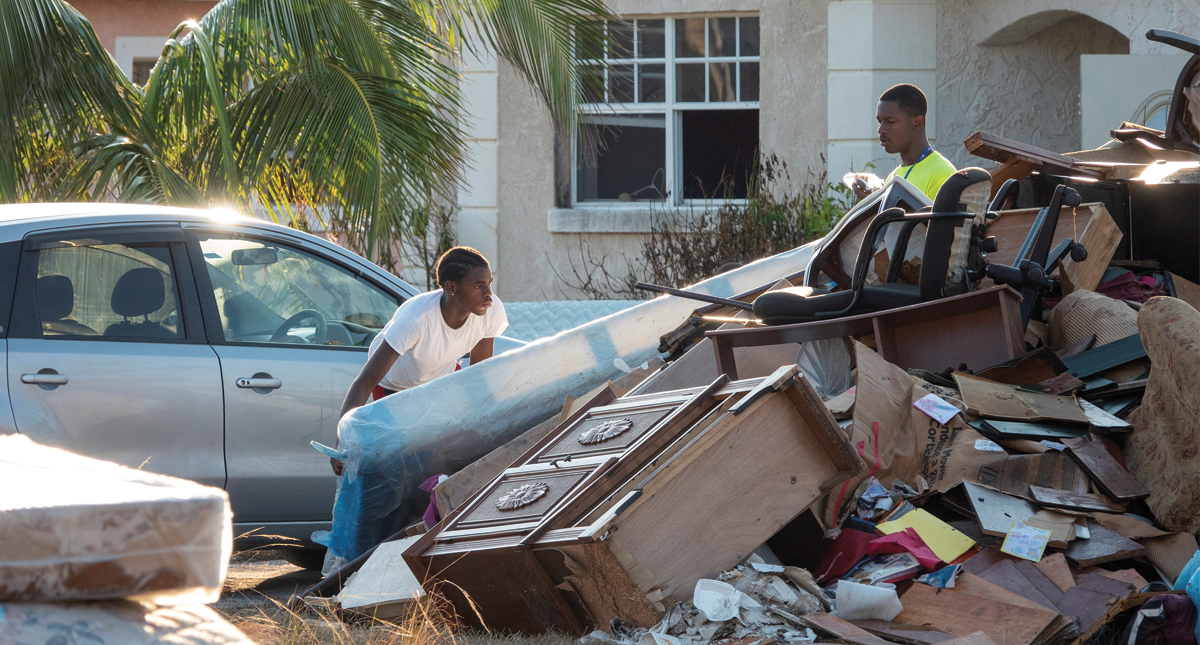 Reducen a mil 300 el número de desaparecidos en Bahamas por Dorian