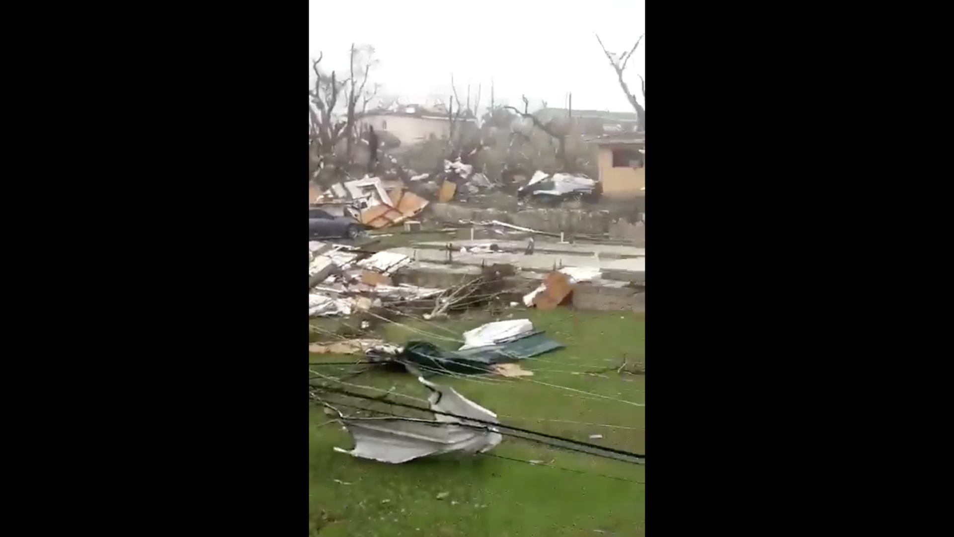 #Video El paso devastador del huracán Dorian en Bahamas