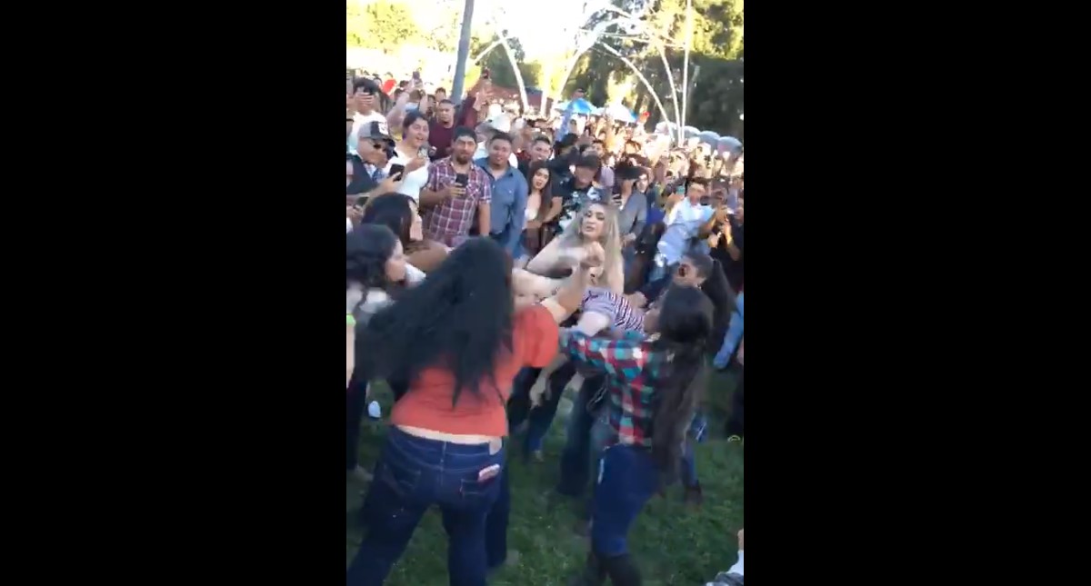 Dispersan riña en evento musical con pasos de baile