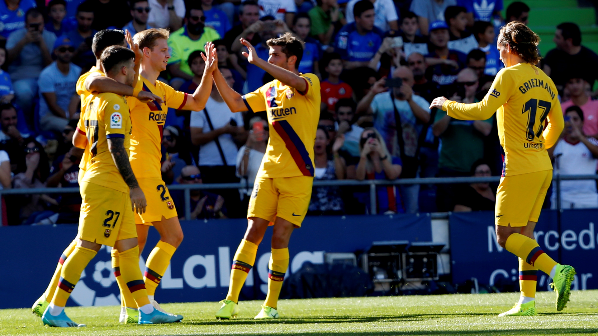 El Barça gana en Getafe y evita crisis