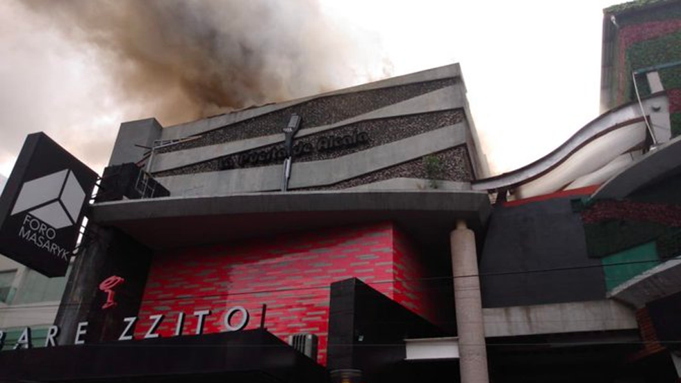 Saldo blancos tras incendio en bar de Polanco