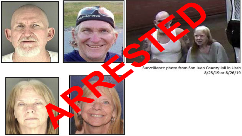 Capturan a la pareja de fugitivos más buscada en EE.UU. - blane-y-susan-barksdale