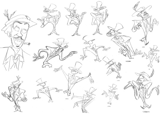 Doodle celebra cumpleaños 104 de Tin Tan - bocetos-del-pachuco