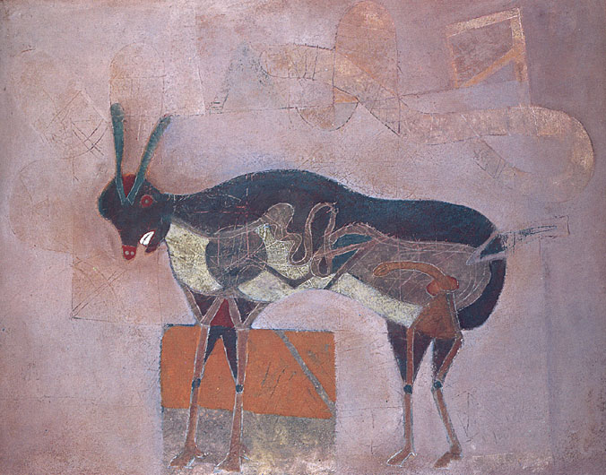 La "zoología fantástica" de Francisco Toledo - burro-contento-francisco-toledo