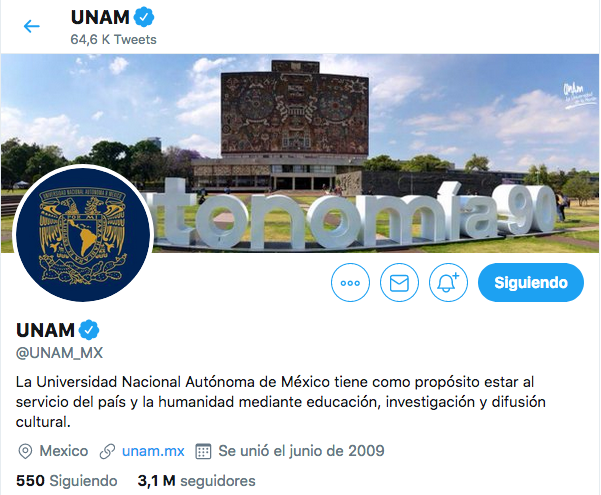 La UNAM es la universidad con más seguidores a nivel mundial en Twitter - captura-de-pantalla-2019-09-17-a-las-141154