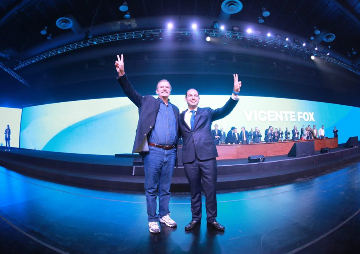 Afirma Marko Cortés que el PAN trabaja para las elecciones de 2021; Fox participa en la Asamblea Ordinaria