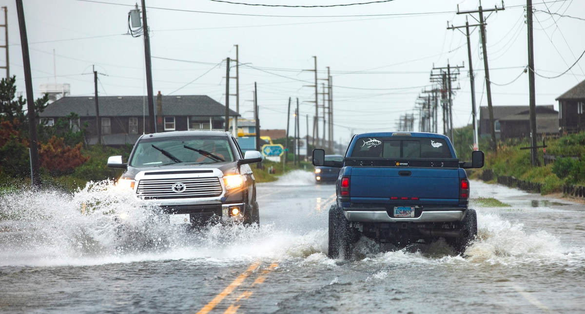 Dorian provoca cortes a la electricidad en Carolina del Norte