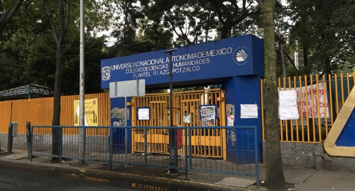 CCH Azcapotzalco reanudará actividades hasta el lunes