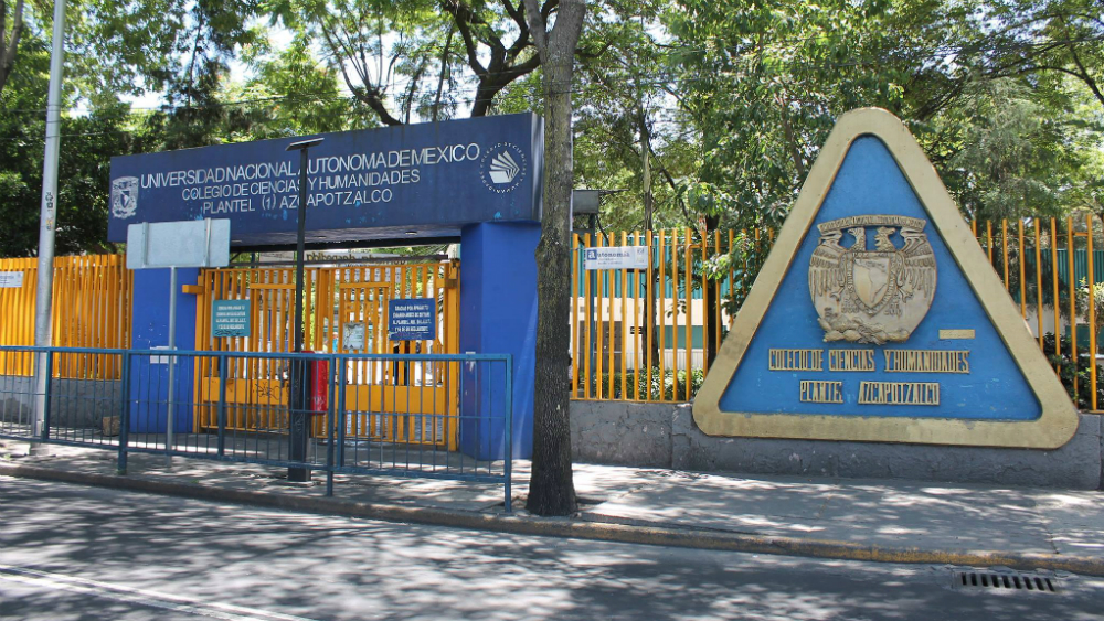 Paro estudiantil de 24 horas en CCH Azcapotzalco
