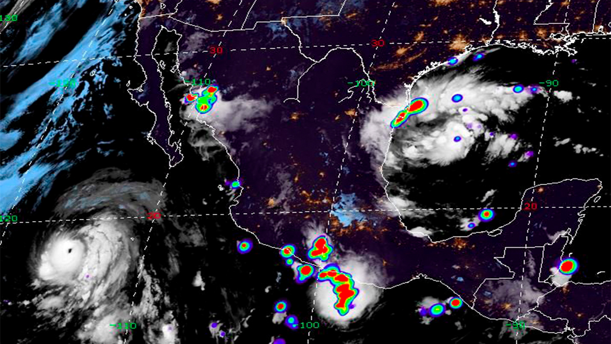 Se forma ciclón tropical 7 en el Golfo de México