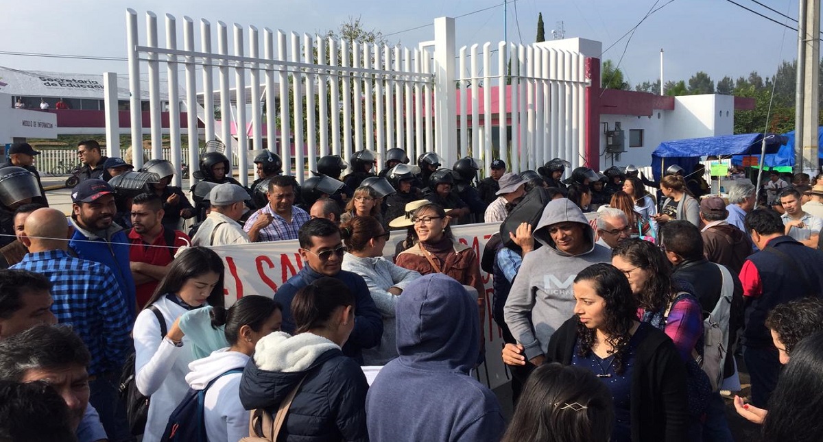 CNTE inicia paro laboral de 72 horas en Michoacán