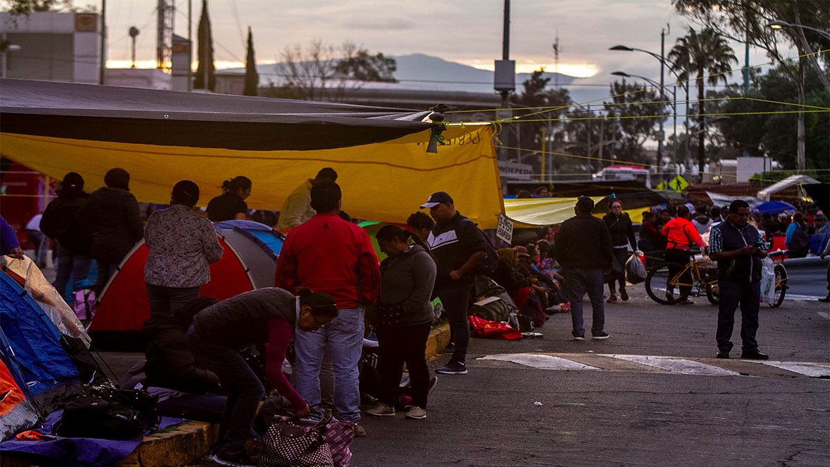 CNTE convoca a nuevo plantón, ahora en el Senado